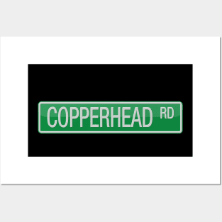 Copperhead Road Street Sign Posters and Art